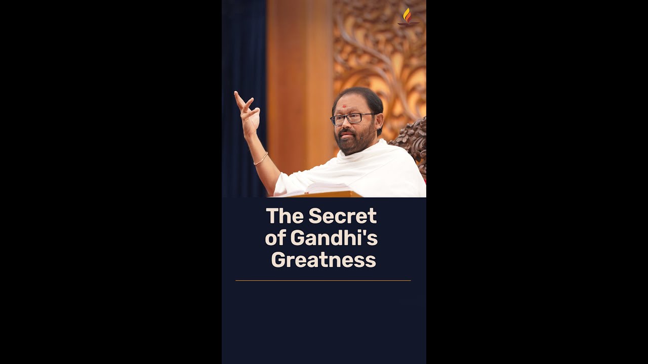 The Secret of Gandhi’s Greatness
