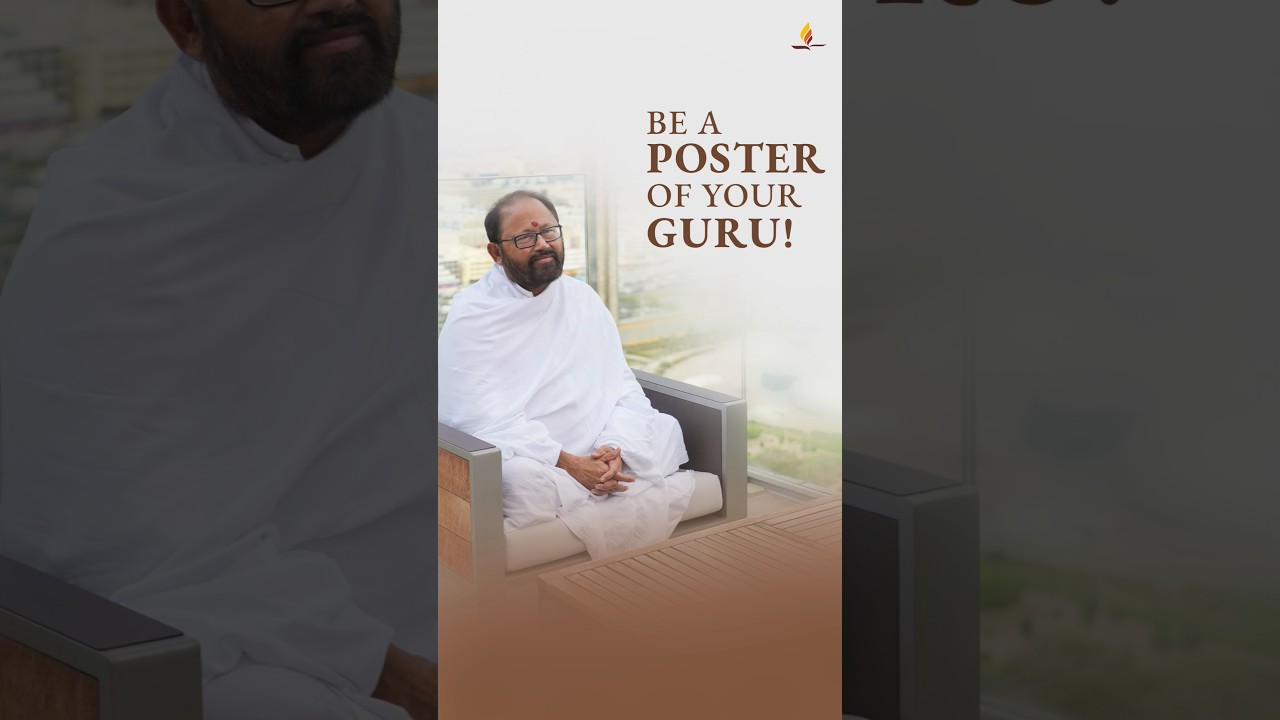 Be a Poster of Your Guru